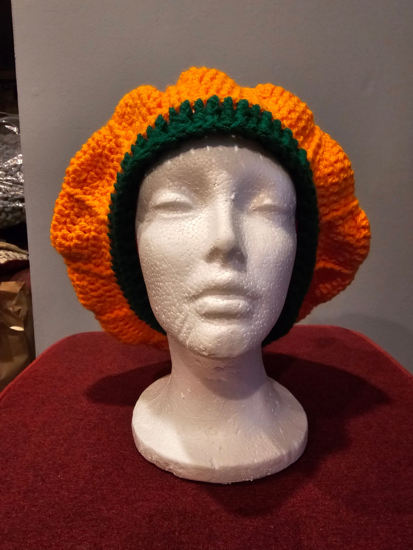 pumpkin beret