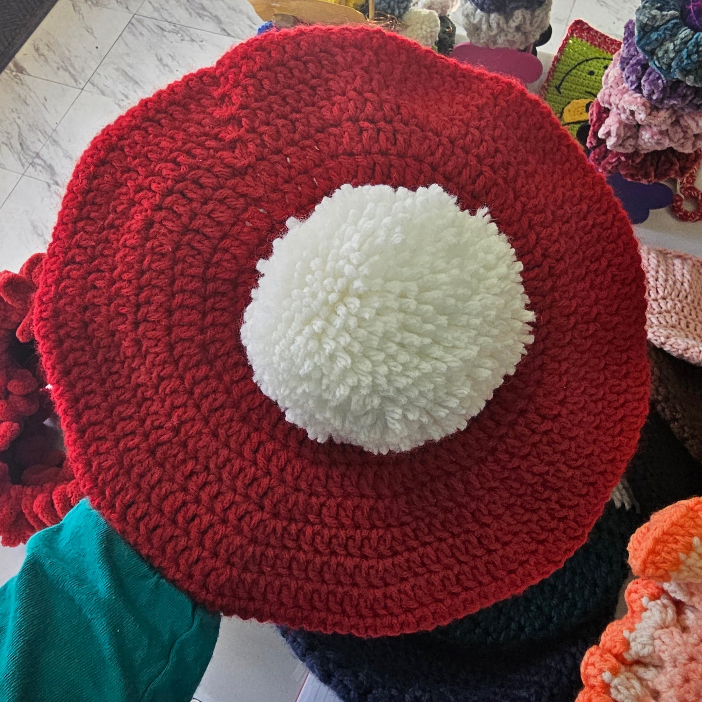 puffball beret