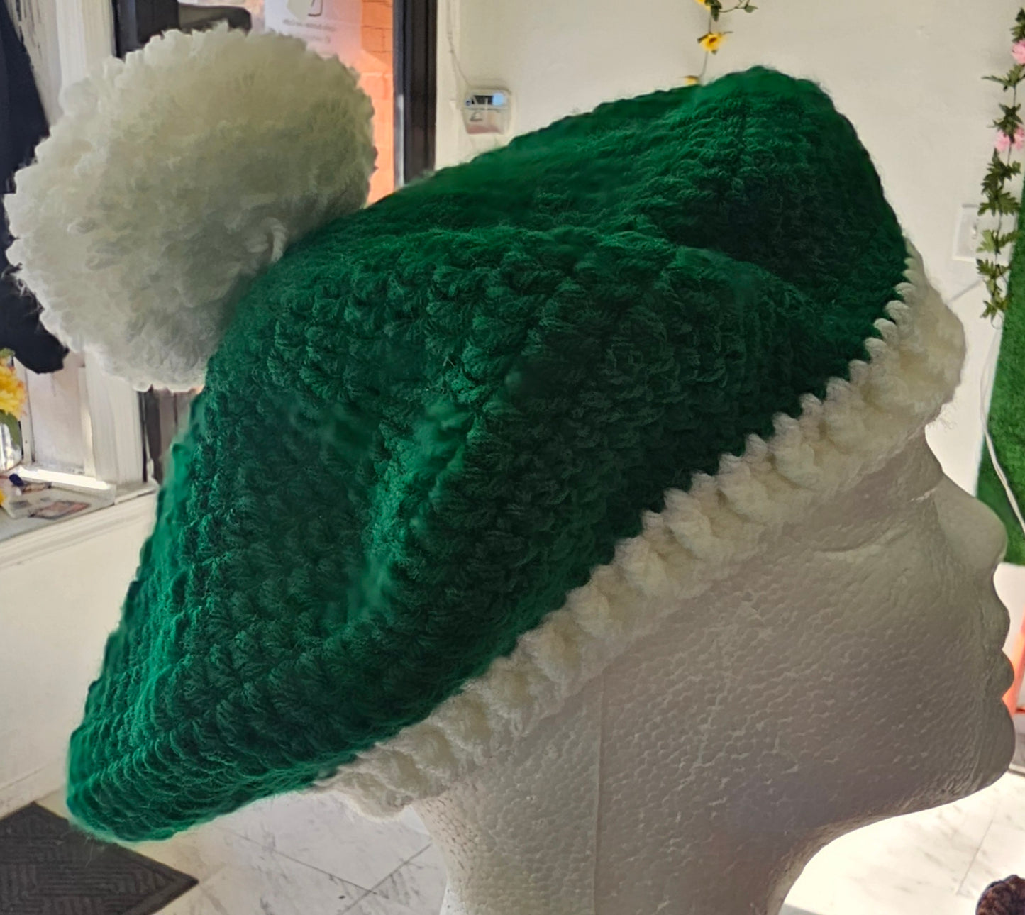puffball beret