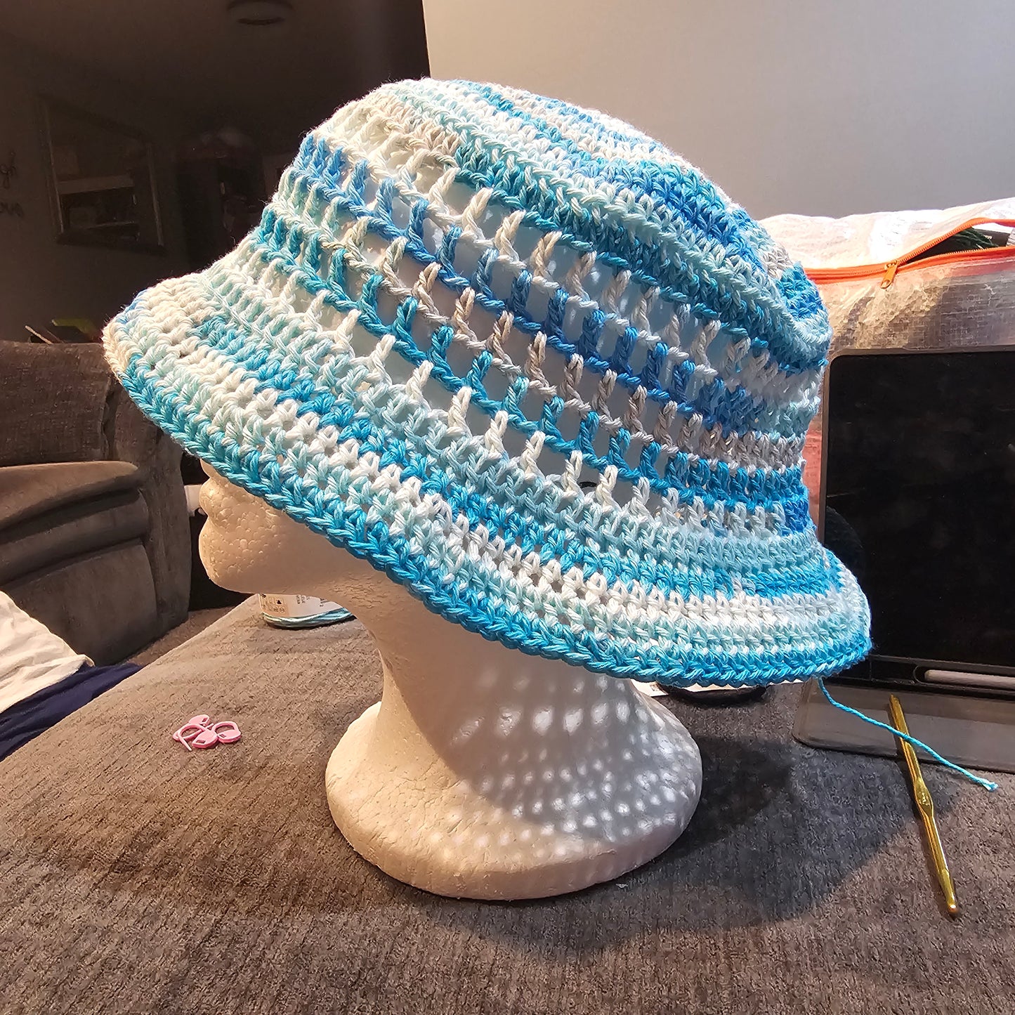 prada dupe bucket hat